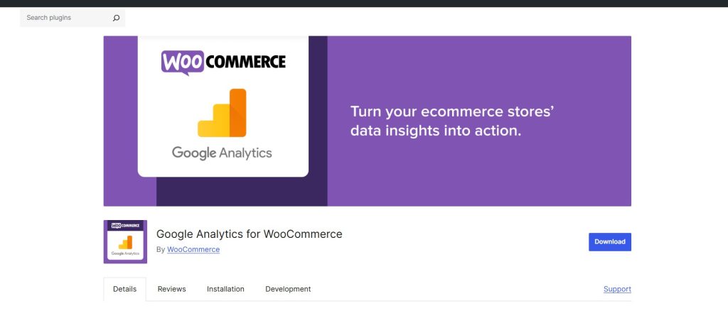 Google Analytics for WooCommerce SEO plugin